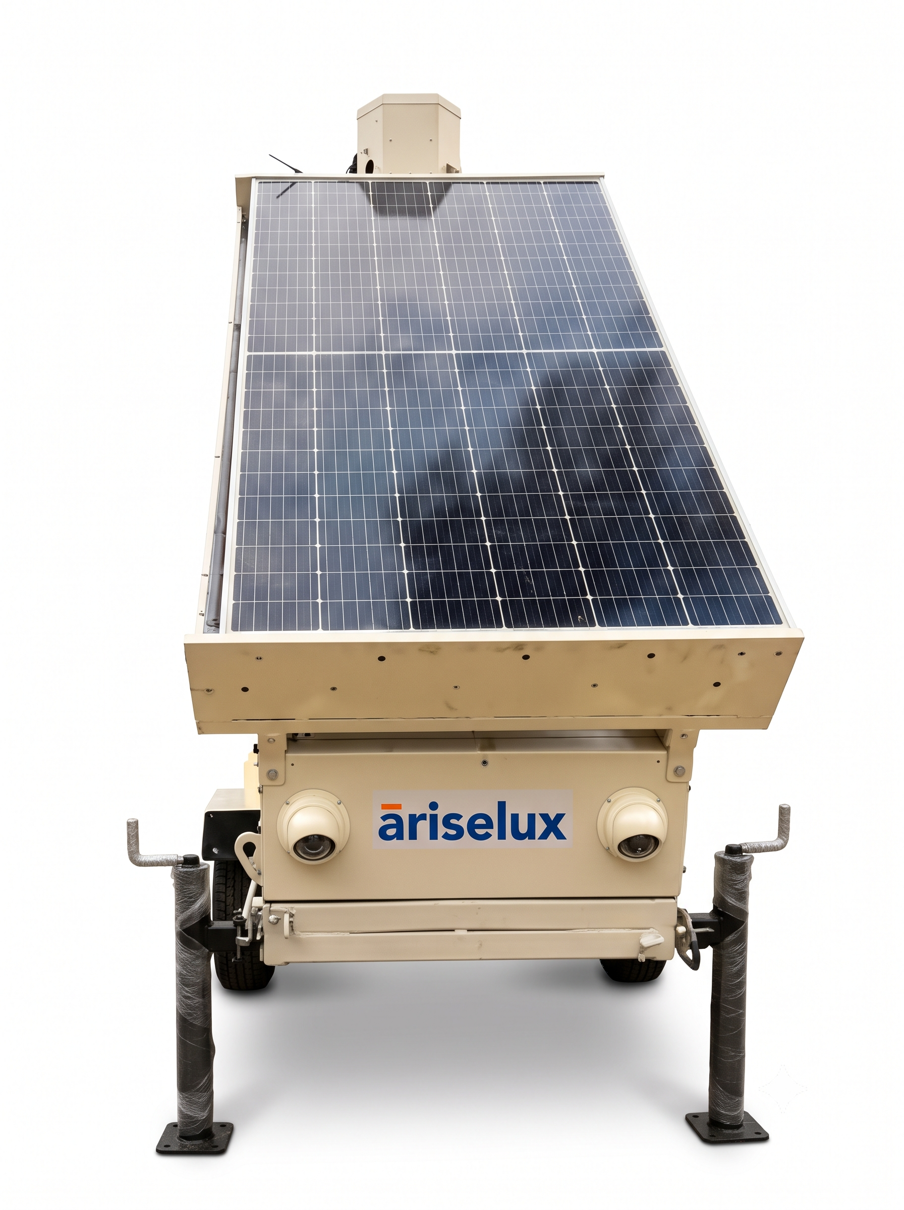 Solar Powered Surveillance & Light Tower